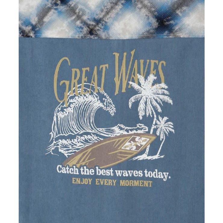 【カヒコ】【SURF&Palms】コールメンズシャツ | アミナコレクション  | 詳細画像11 