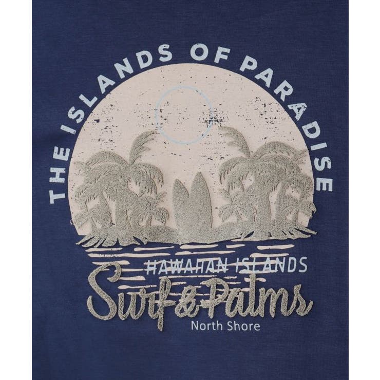 【カヒコ】オレリーメンズジップアップパーカー【SURF&Palms】 | アミナコレクション  | 詳細画像13 