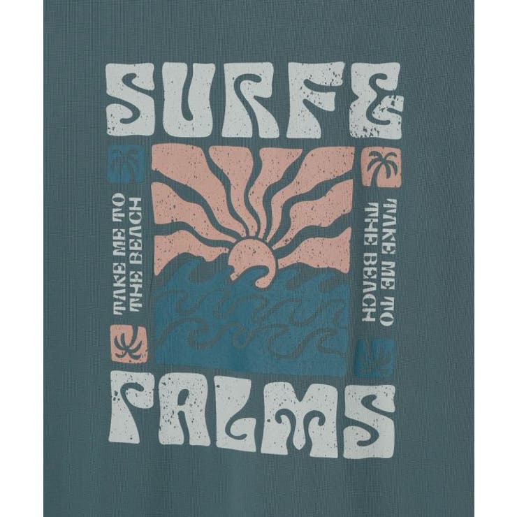 【カヒコ】【ＵＶカット加工】ビリーメンズTシャツ【SURF&Palms】 | アミナコレクション  | 詳細画像8 