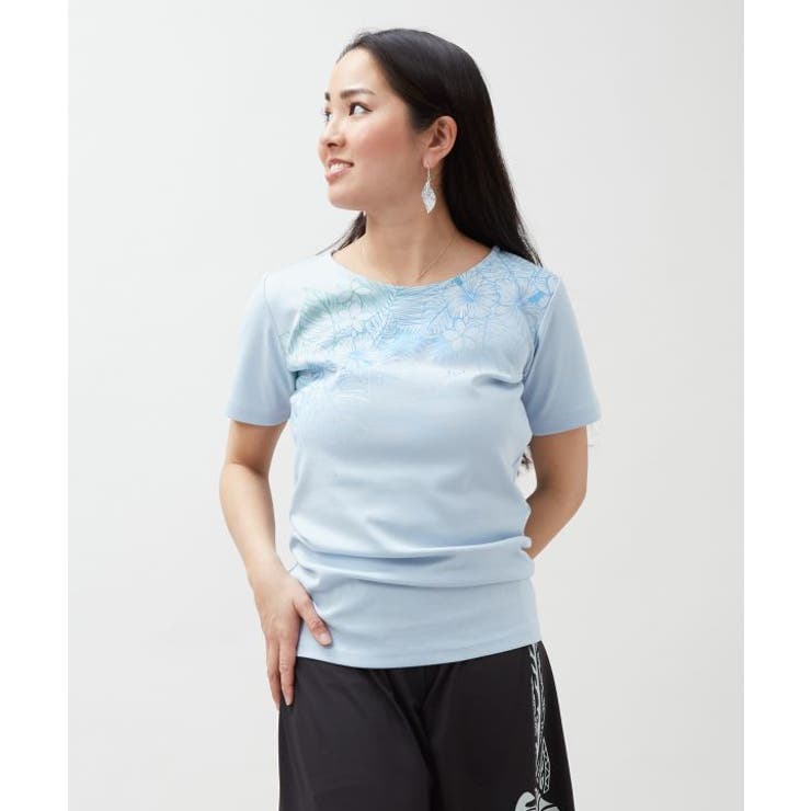 【カヒコ】アロヒフラＴシャツ | アミナコレクション  | 詳細画像2 