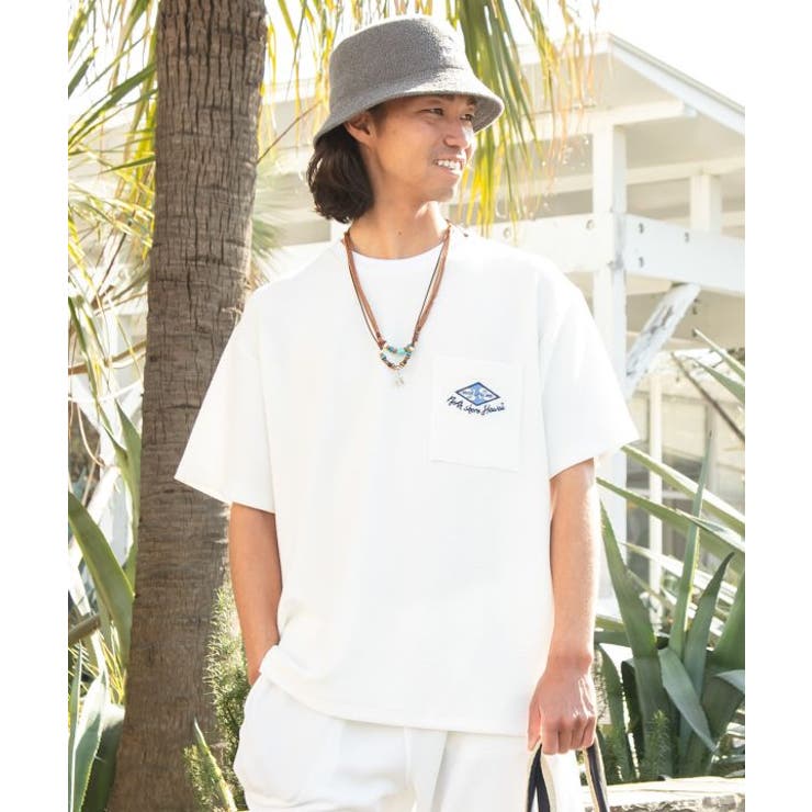 【カヒコ】カハルウメンズＴシャツ【SURF&Palms】 | アミナコレクション | 詳細画像3 