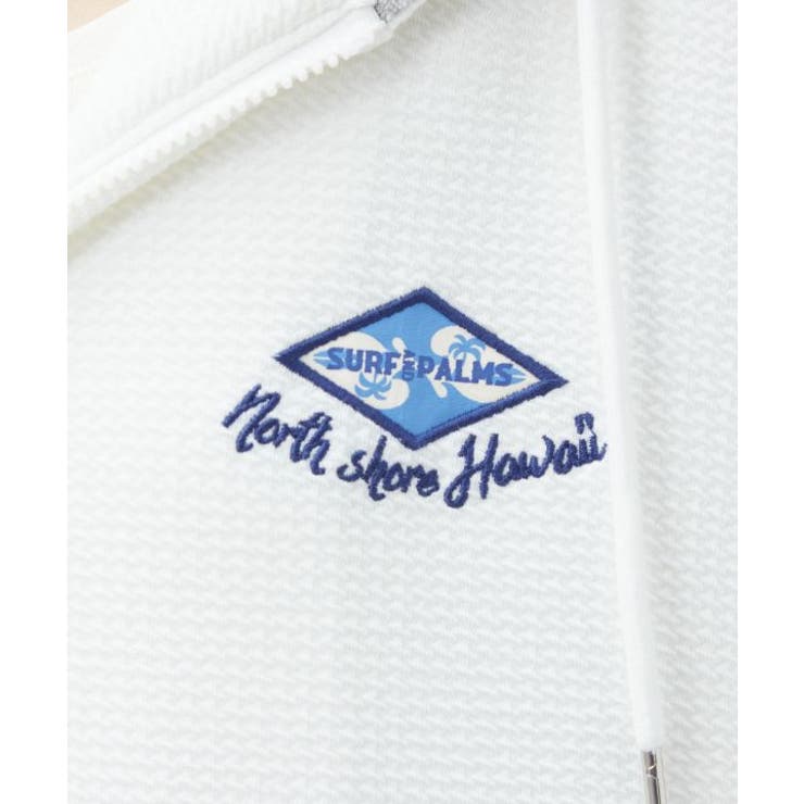 【カヒコ】カハルウメンズジップアップパーカー【SURF&Palms】 | アミナコレクション  | 詳細画像14 