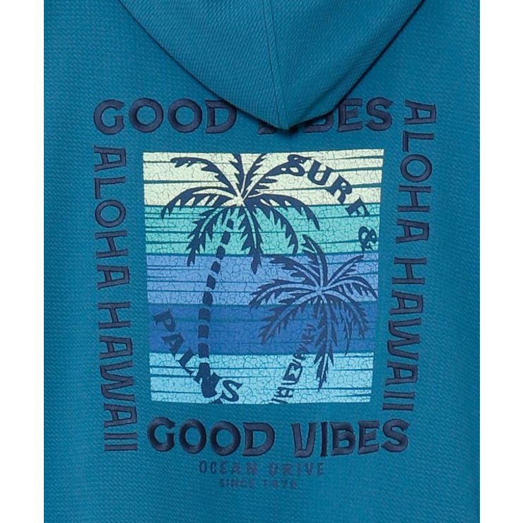 【カヒコ】カハルウメンズジップアップパーカー【SURF&Palms】 | アミナコレクション  | 詳細画像23 