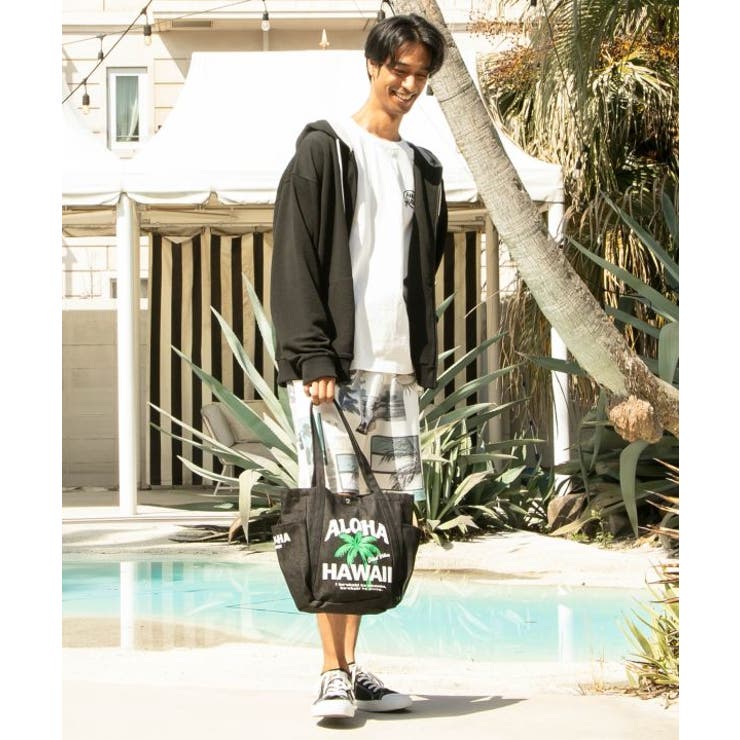 【カヒコ】カハルウメンズジップアップパーカー【SURF&Palms】 | アミナコレクション  | 詳細画像4 