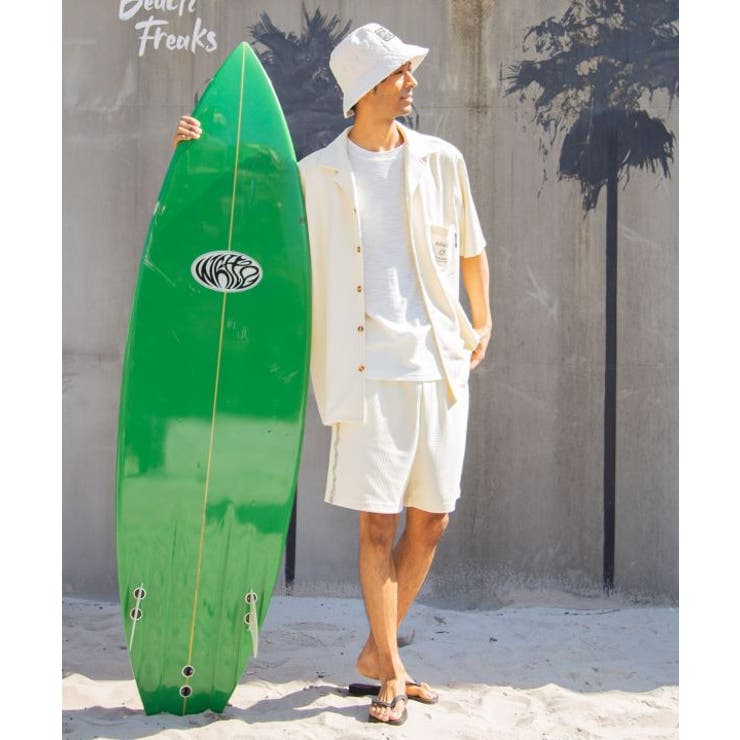 【カヒコ】キカウアメンズハーフパンツ【SURF&Palms】 | アミナコレクション | 詳細画像1 