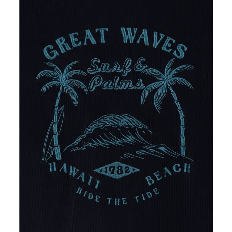 【カヒコ】【UVカット加工】マナレメンズＴシャツ【SURF&Palms】 | アミナコレクション  | 詳細画像14 
