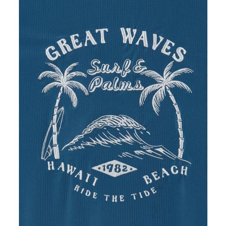 【カヒコ】【UVカット加工】マナレメンズＴシャツ【SURF&Palms】 | アミナコレクション  | 詳細画像16 