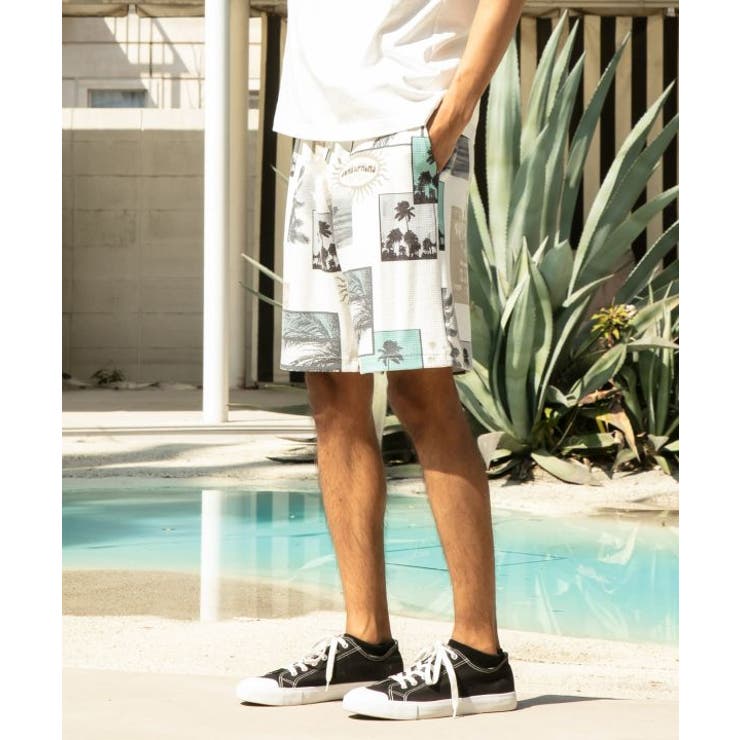 【カヒコ】カカパメンズハーフパンツ【SURF&Palms】 | アミナコレクション  | 詳細画像16 
