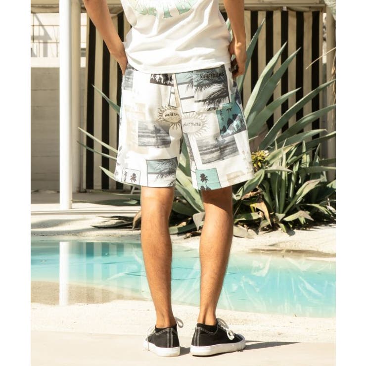 【カヒコ】カカパメンズハーフパンツ【SURF&Palms】 | アミナコレクション  | 詳細画像17 