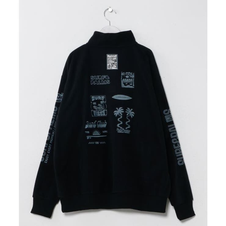 【カヒコ】パイアメンズハーフジッププルオーバー【SURF&Palms】 | アミナコレクション | 詳細画像13 