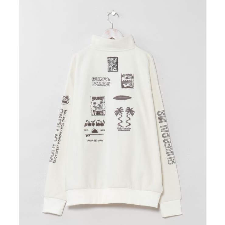 【カヒコ】パイアメンズハーフジッププルオーバー【SURF&Palms】 | アミナコレクション | 詳細画像14 