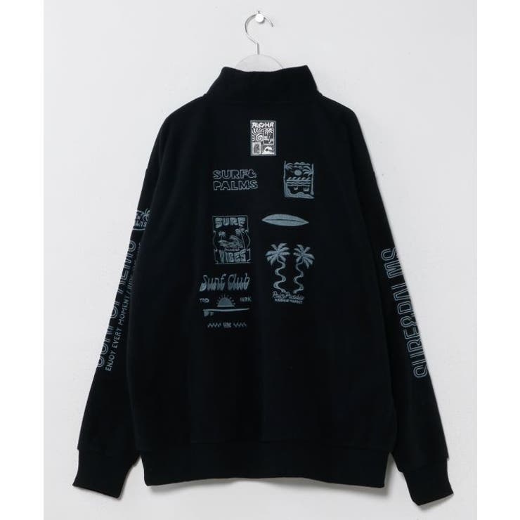 【カヒコ】パイアメンズハーフジッププルオーバー【SURF&Palms】 | アミナコレクション | 詳細画像5 