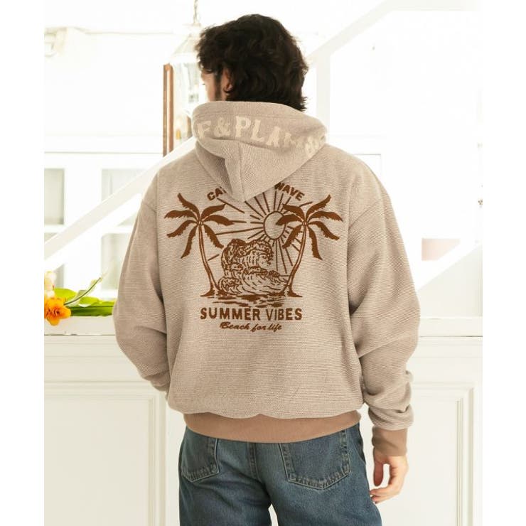 【カヒコ】リンチメンズフードトップス【SURF&Palms】 | アミナコレクション | 詳細画像5 