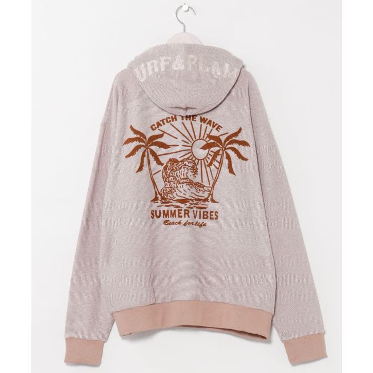 ベージュ | 【カヒコ】リンチメンズフードトップス【SURF&Palms】 | アミナコレクション