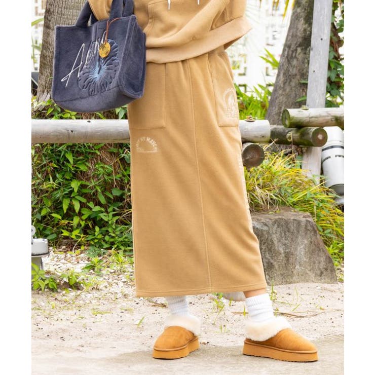 ベージュ | 【カヒコ】パイアスカート【SURF&Palms】 | アミナコレクション 