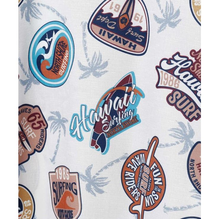 【カヒコ】キプカイメンズシャツ【SURF&Palms】 | アミナコレクション  | 詳細画像15 
