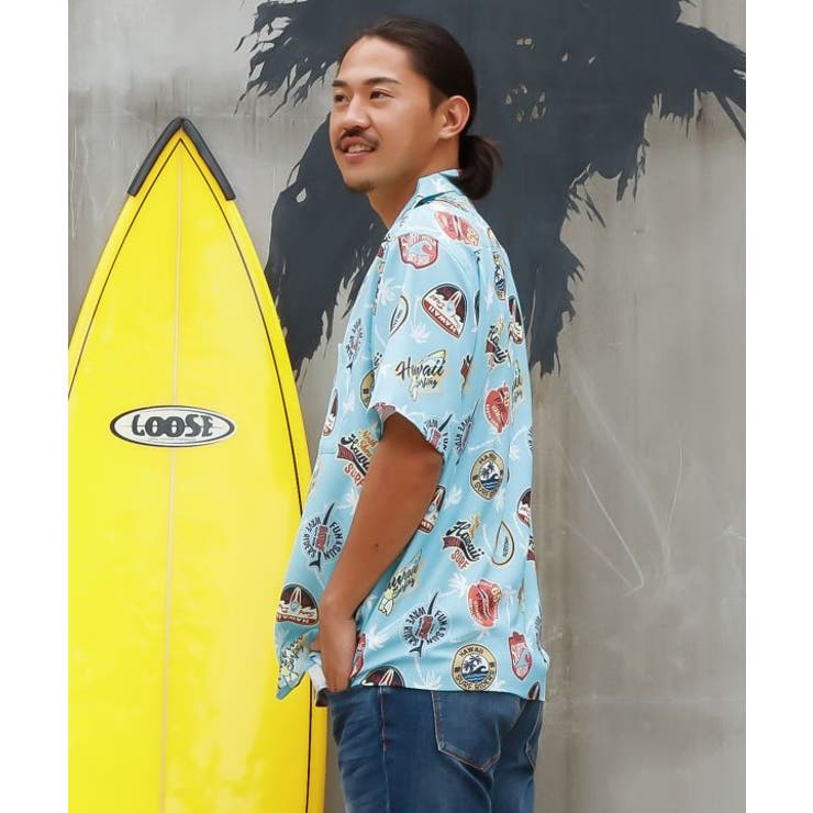 【カヒコ】キプカイメンズシャツ【SURF&Palms】 | アミナコレクション  | 詳細画像5 