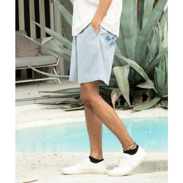 【カヒコ】メンツァーメンズハーフパンツ【SURF&Palms】 | アミナコレクション  | 詳細画像3 