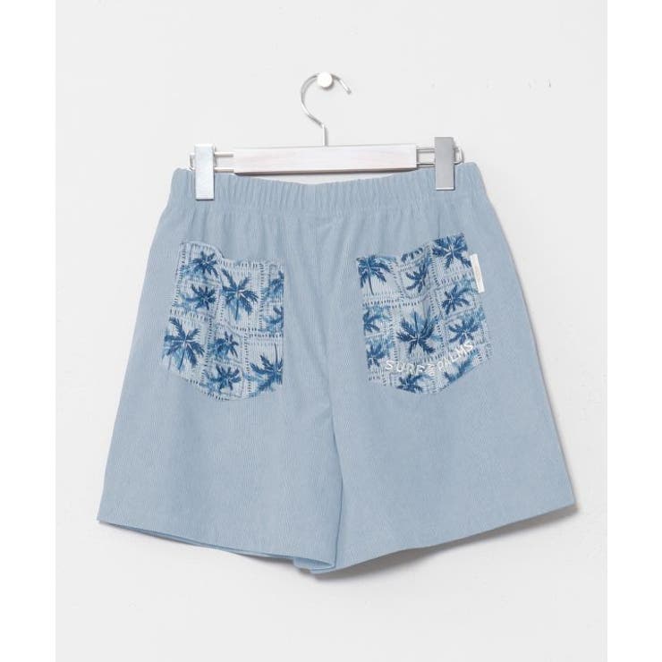 ブルー | 【カヒコ】メンツァーショートパンツ【SURF&Palms】 | アミナコレクション 