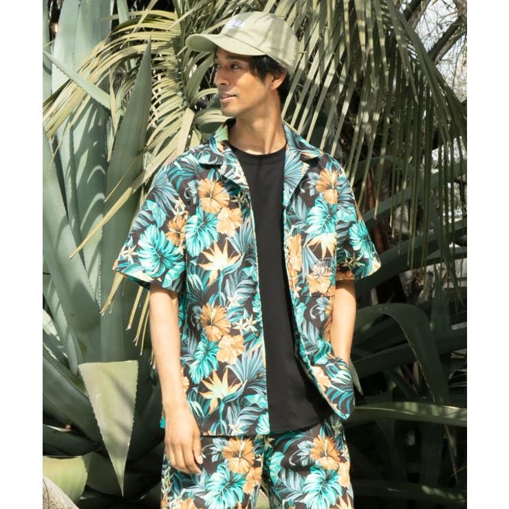 【カヒコ】マークメンズシャツ【SURF&Palms】 | アミナコレクション  | 詳細画像2 