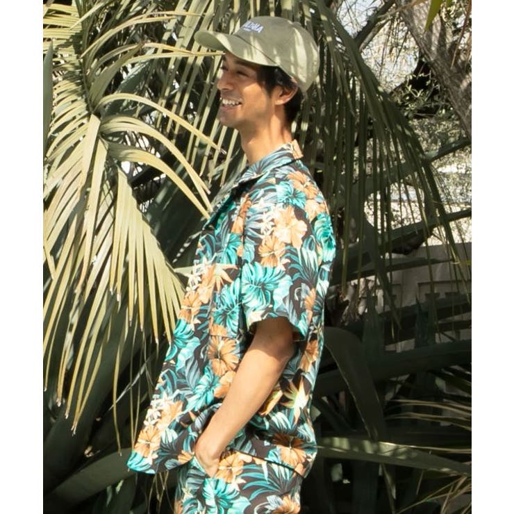 【カヒコ】マークメンズシャツ【SURF&Palms】 | アミナコレクション  | 詳細画像3 