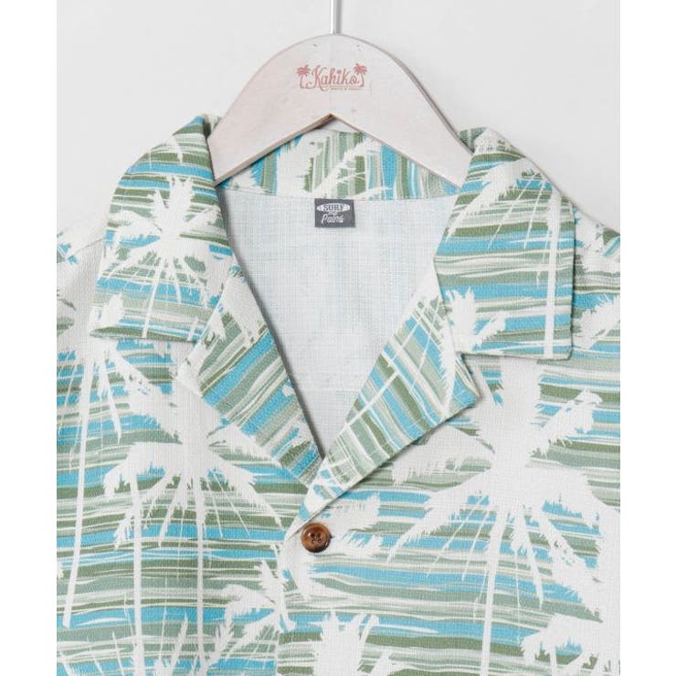【カヒコ】マークメンズシャツ【SURF&Palms】 | アミナコレクション  | 詳細画像8 