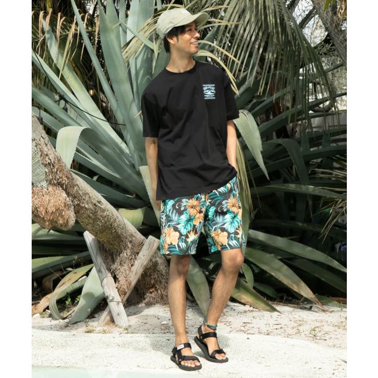 【カヒコ】マークメンズハーフパンツ【SURF&Palms】 | アミナコレクション  | 詳細画像2 