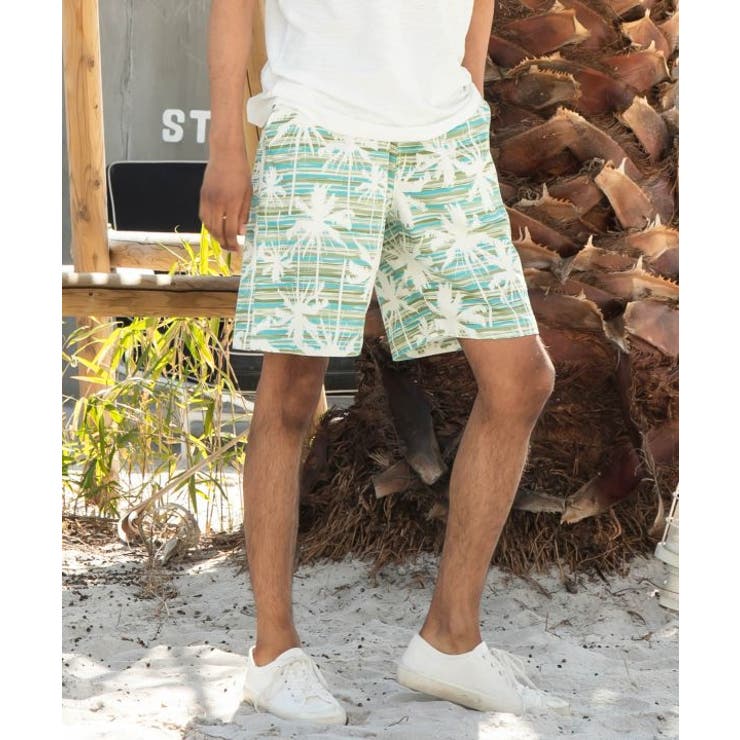【カヒコ】マークメンズハーフパンツ【SURF&Palms】 | アミナコレクション  | 詳細画像4 
