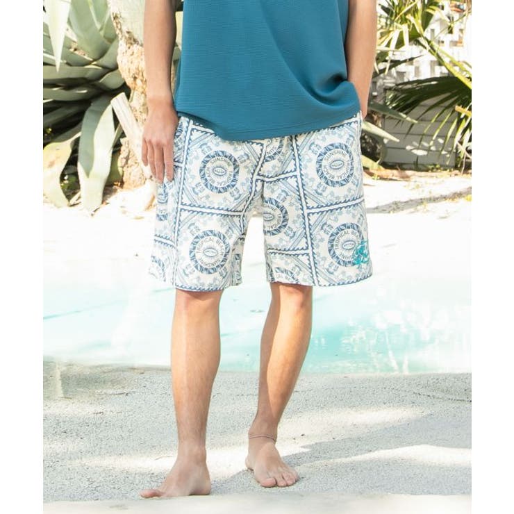 【カヒコ】マークメンズハーフパンツ【SURF&Palms】 | アミナコレクション  | 詳細画像6 