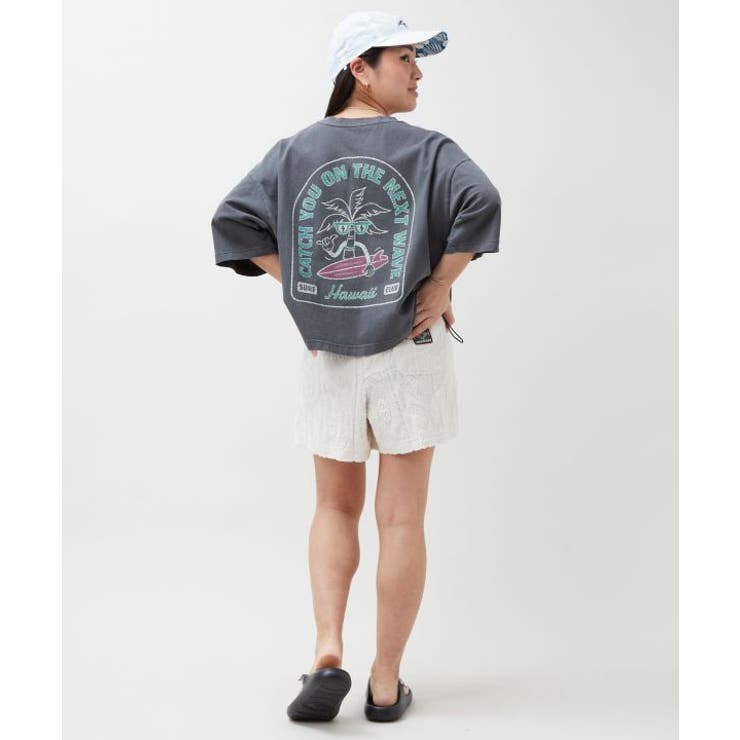 【カヒコ】マニュエルＴシャツ【SURF&Palms】 | アミナコレクション  | 詳細画像2 
