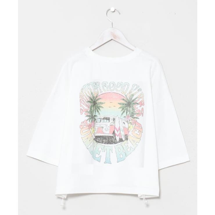 ホワイト | 【カヒコ】マニュエルＴシャツ【SURF&Palms】 | アミナコレクション 
