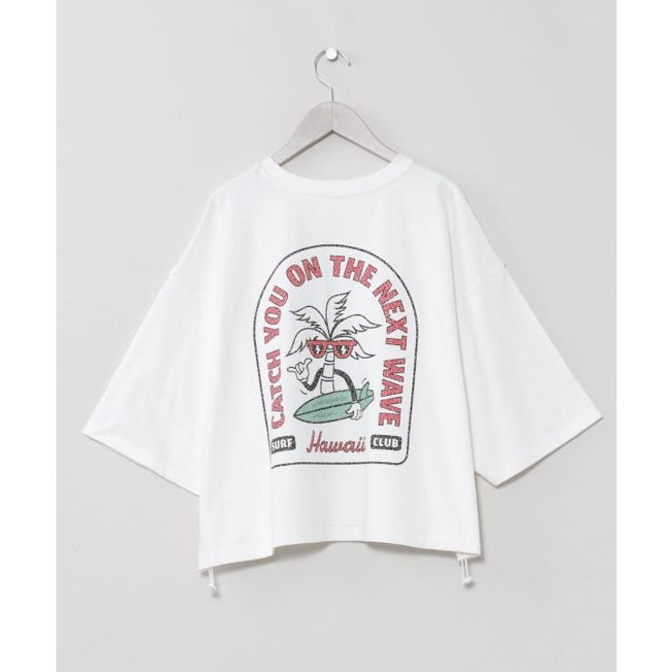 ホワイト系その他 | 【カヒコ】マニュエルＴシャツ【SURF&Palms】 | アミナコレクション 