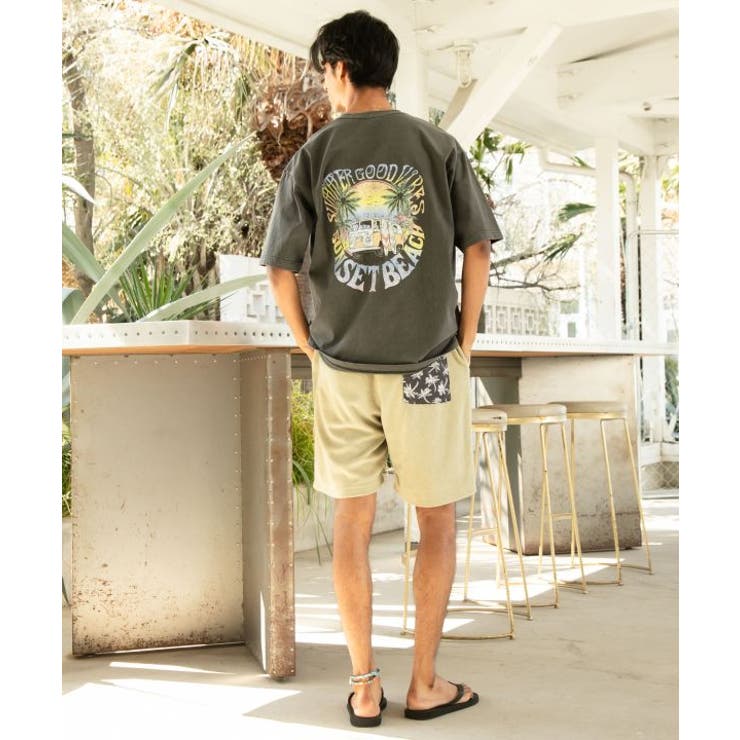 【カヒコ】マニュエルメンズＴシャツ【SURF&Palms】 | アミナコレクション  | 詳細画像3 