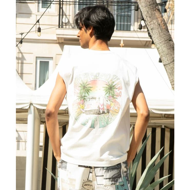 【カヒコ】マニュエルメンズタンクトップ【SURF&Palms】 | アミナコレクション  | 詳細画像3 