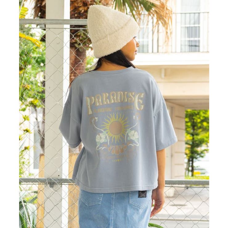 ブルー | 【カヒコ】ピアヒＴシャツ【SURF&Palms】 | アミナコレクション 
