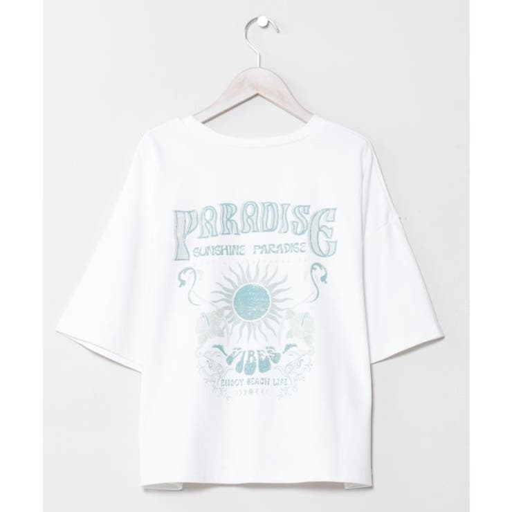 ホワイト | 【カヒコ】ピアヒＴシャツ【SURF&Palms】 | アミナコレクション 