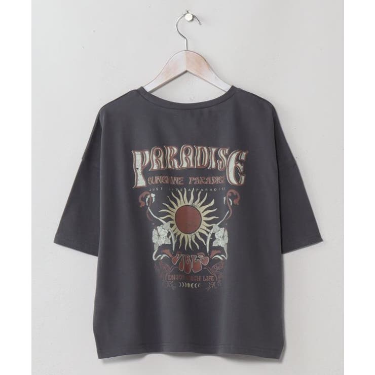 チャコール | 【カヒコ】ピアヒＴシャツ【SURF&Palms】 | アミナコレクション 
