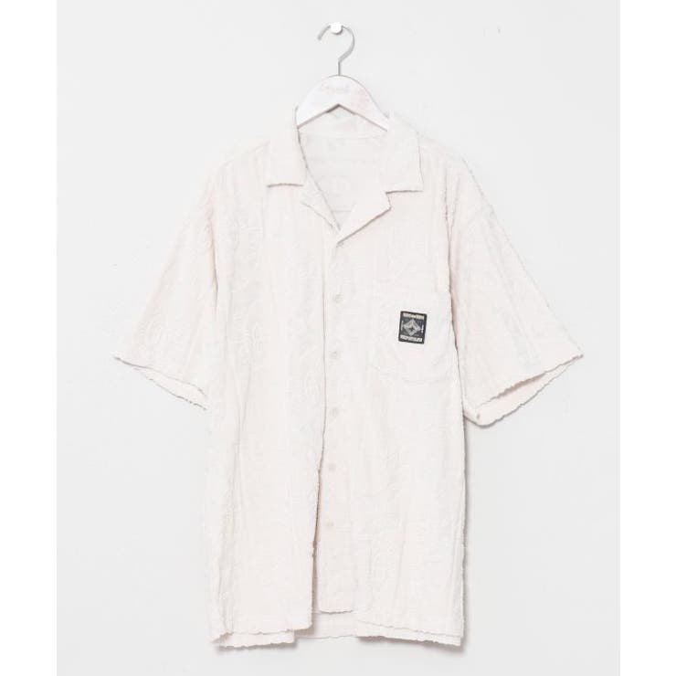 ホワイト | 【カヒコ】ヒオラニメンズシャツ【SURF&Palms】 | アミナコレクション 