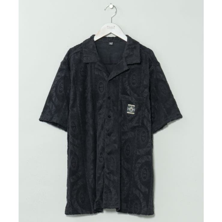 ブラック | 【カヒコ】ヒオラニメンズシャツ【SURF&Palms】 | アミナコレクション 