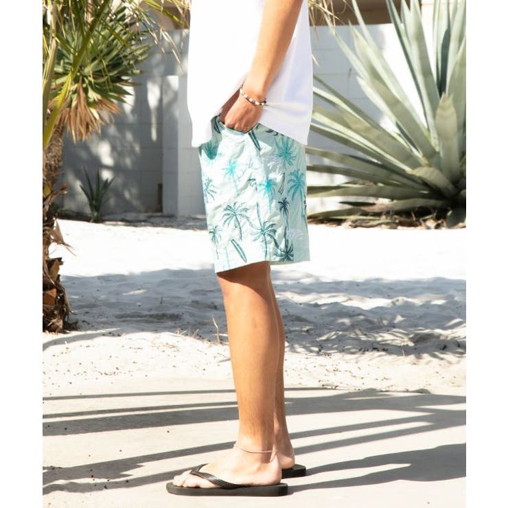 【カヒコ】アイナロアメンズハーフパンツ【SURF&Palms】 | アミナコレクション  | 詳細画像3 