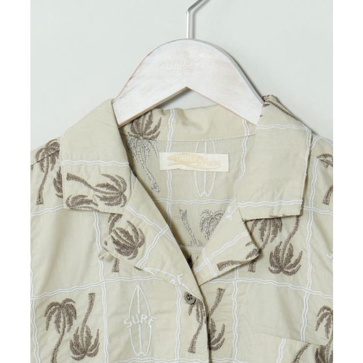 【カヒコ】アイナロアシャツワンピース【SURF&Palms】 | アミナコレクション  | 詳細画像10 
