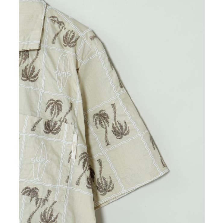 【カヒコ】アイナロアシャツワンピース【SURF&Palms】 | アミナコレクション  | 詳細画像5 