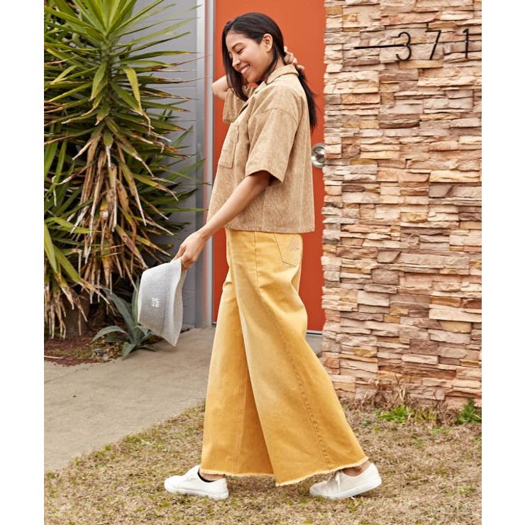 【カヒコ】ウォッシュデニムパンツ【SURF&Palms】 | アミナコレクション  | 詳細画像2 