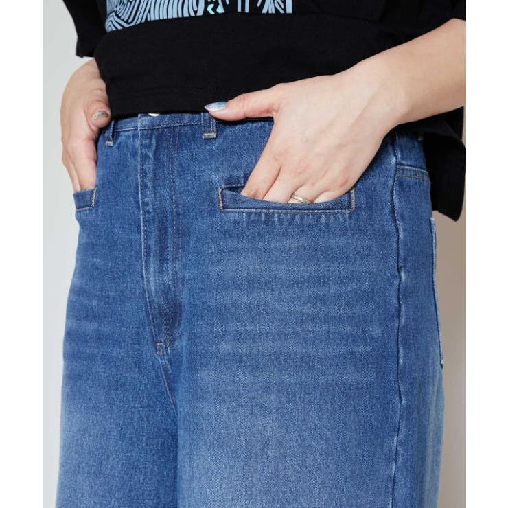 【カヒコ】ウォッシュデニムパンツ【SURF&Palms】 | アミナコレクション  | 詳細画像8 