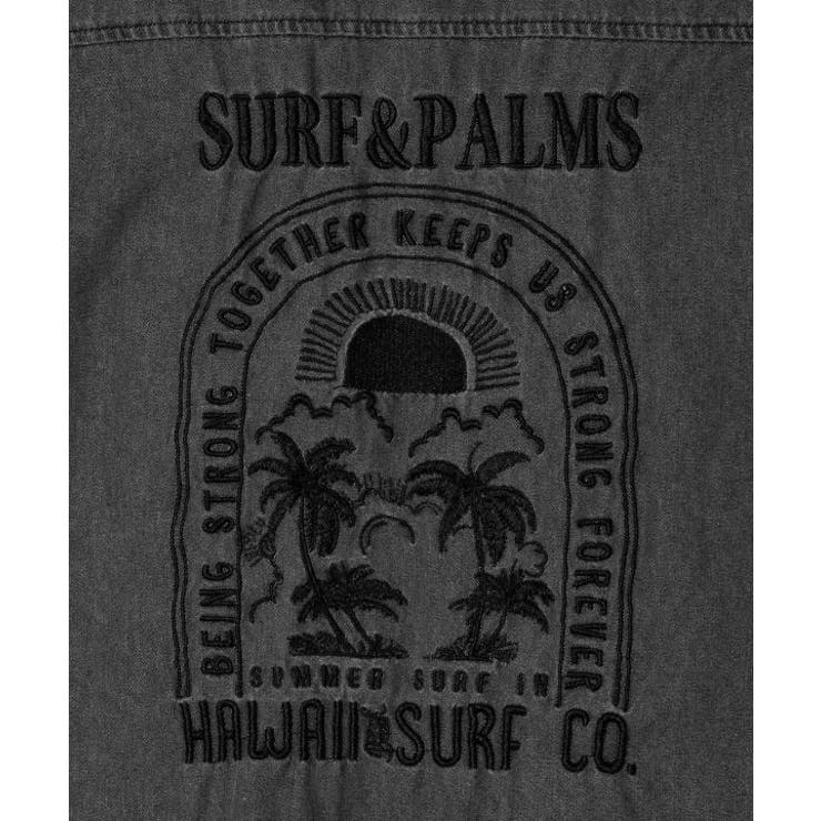 【カヒコ】【SURF&Palms】イタロメンズシャツ | アミナコレクション | 詳細画像14 