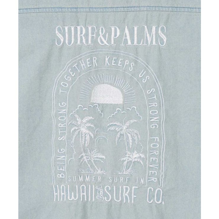 【カヒコ】【SURF&Palms】イタロメンズシャツ | アミナコレクション | 詳細画像18 