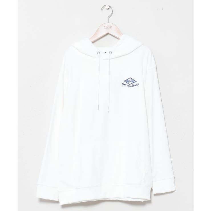 ホワイト | 【カヒコ】ジョンメンズフーディー【SURF&Palms】 | アミナコレクション