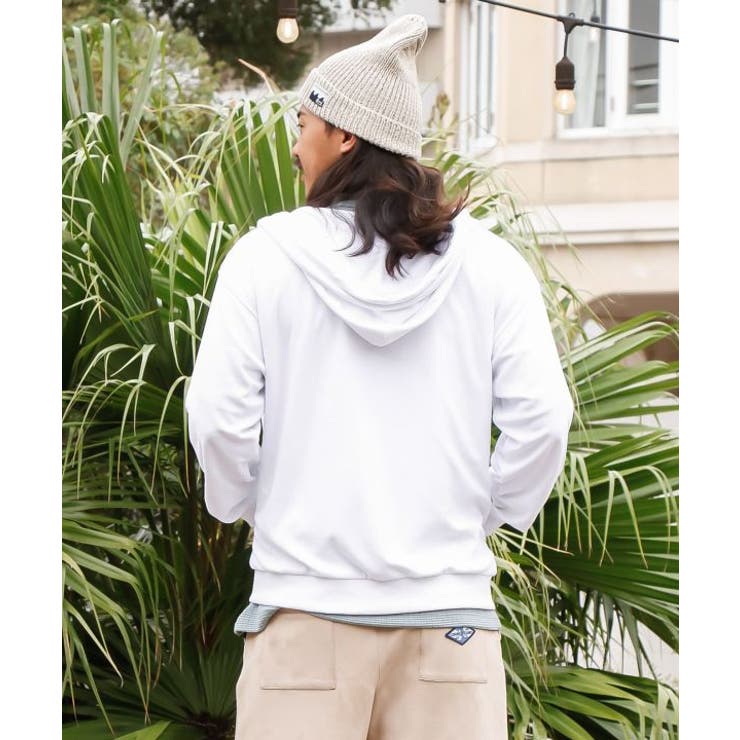 【カヒコ】ジョンメンズジップアップパーカー【SURF&Palms】 | アミナコレクション  | 詳細画像3 