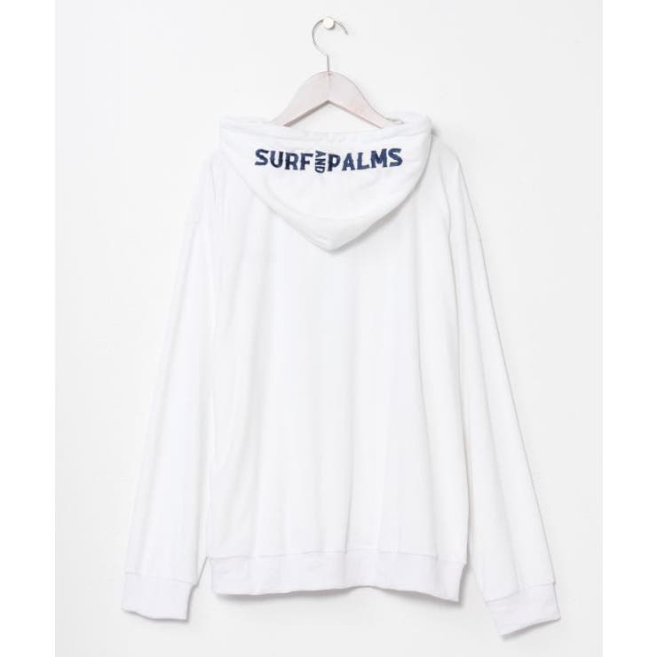 【カヒコ】ジョンメンズジップアップパーカー【SURF&Palms】 | アミナコレクション  | 詳細画像4 