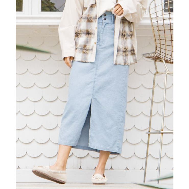 ライトブルー | 【カヒコ】テイクデニムスカート【SURF&Palms】 | アミナコレクション 